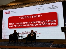 Successful Kick-off of the SHER project in Prishtina